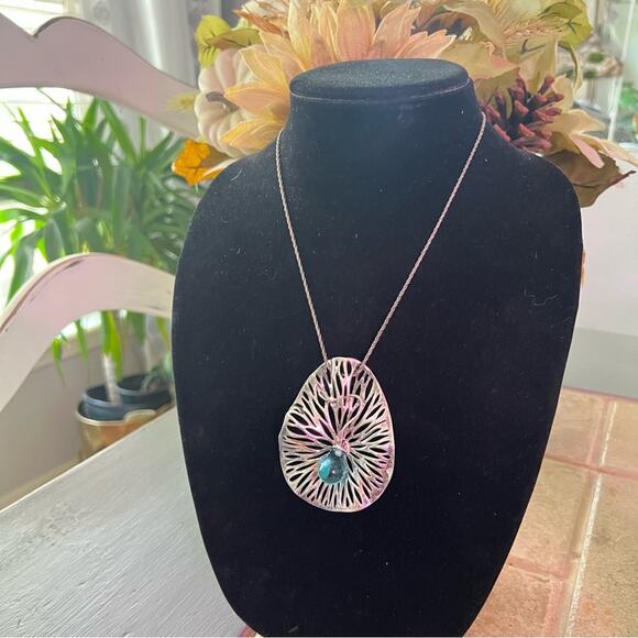 Hagit Gorali 925 Sterling Silver Pendant & Necklace - Picture 4 of 12